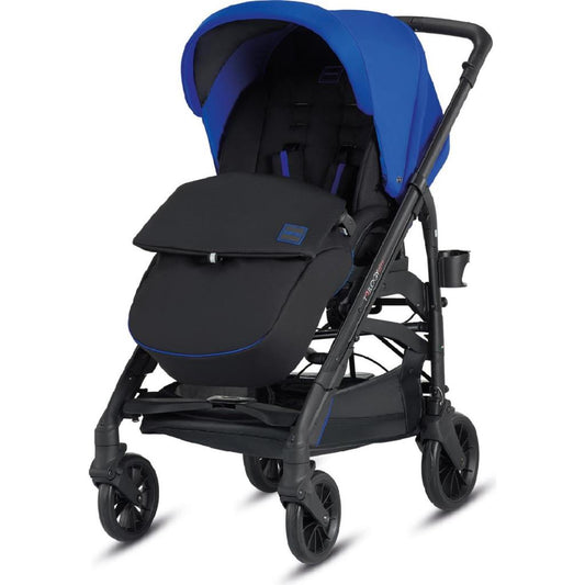 Trilogy Tek El Tek Hamle ile Katlanıp Açılan Çift Yön Bebek Arabası - Splash Blue