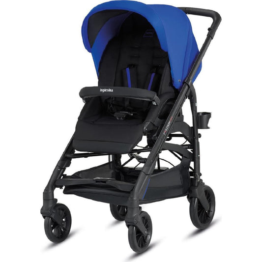 Trilogy Tek El Tek Hamle ile Katlanıp Açılan Çift Yön Bebek Arabası - Splash Blue