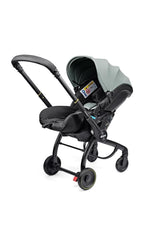 X Bebek Arabasına Dönüşen Tekerlekli gr 0 I-size 3 Yatış Pozisyonlu Ana Kucağı Oto Koltuğu - Dusty Sage