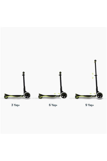 Xtend 3 Aşamalı Büyüyebilen Çocuk Scooterı (3-12 Yaş) - Lime