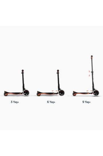 Xtend 3 Aşamalı Büyüyebilen Çocuk Scooterı (3-12 Yaş) - Orange