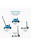 Xtend Büyüyebilen Ride On Scooter (1 - 12 Yaş) - Blue