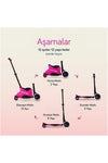 Xtend Büyüyebilen Ride On Scooter (1 - 12 Yaş) - Pink