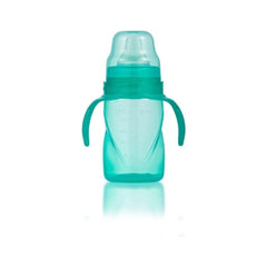 Yumuşak Uçlu Damlatmaz Eğitici Bardak 270ML / Yeşil